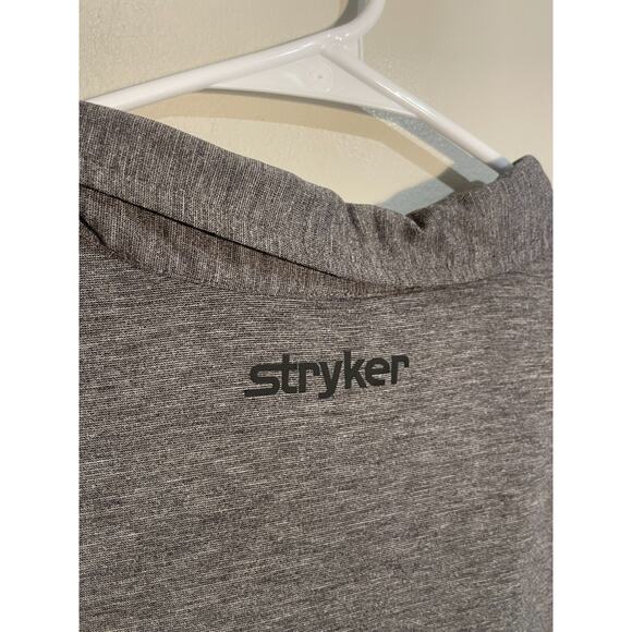 Lululemon Evolution Polo Shirt Mens XL Gray Heather Short Sleeve Athleisure - Picture 4 of 8